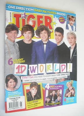 Tiger Beat magazine - June 2012 - One Direction cover