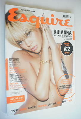 <!--2012-07-->Esquire magazine - Rihanna cover (July 2012)