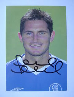 Frank Lampard autograph