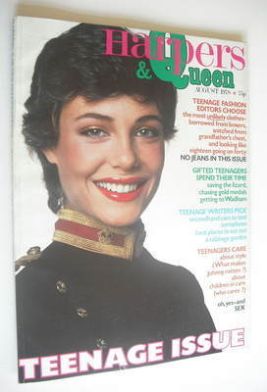 <!--1978-08-->British Harpers & Queen magazine - August 1978 - Kelly LeBroc