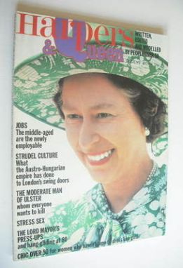 <!--1979-08-->British Harpers & Queen magazine - August 1979 - Queen Elizab