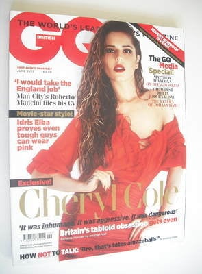 British GQ magazine - June 2012 - Cheryl Cole cover