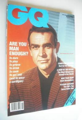 <!--1991-02-->British GQ magazine - February 1991 - Sean Connery cover