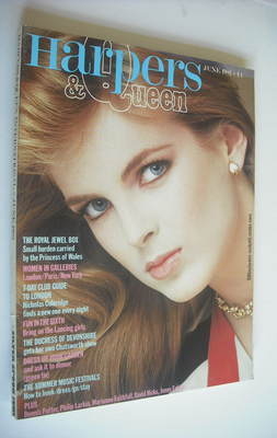 <!--1982-06-->British Harpers & Queen magazine - June 1982
