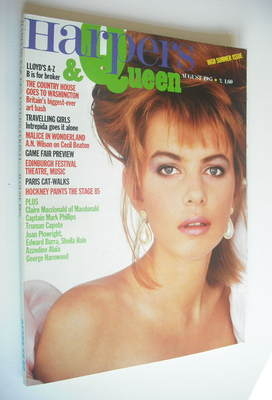 <!--1985-08-->British Harpers & Queen magazine - August 1985