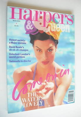 British Harpers & Queen magazine - May 1993