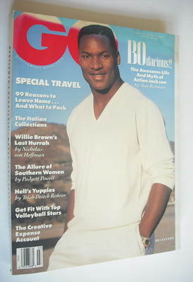 <!--1990-03-->US GQ magazine - March 1990 - Bo Jackson cover