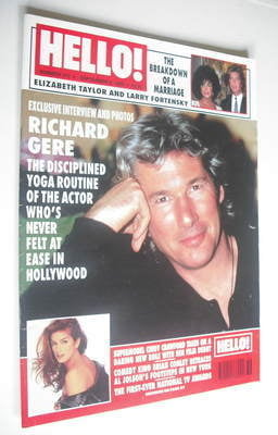 Hello! magazine - Richard Gere cover (9 September 1995 - Issue 372)