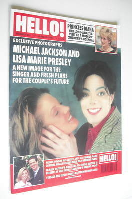 Hello! magazine - Michael Jackson and Lisa Marie Presley cover (24 June 1995 - Issue 361)