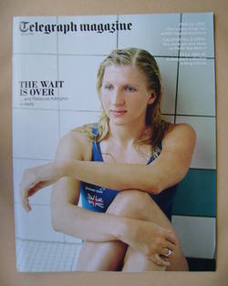 Telegraph magazine - Rebecca Adlington cover (28 July 2012)