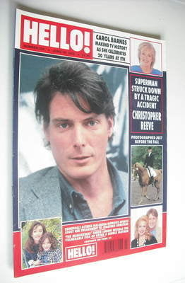 Hello! magazine - Christopher Reeve cover (10 June 1995 - Issue 359)