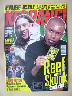 <!--1997-03-22-->Kerrang magazine - Gary Stringer and Skin cover (22 March 