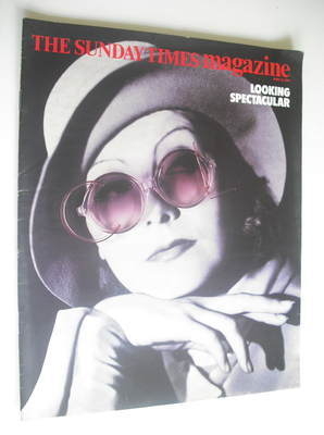 The Sunday Times magazine - Greta Garbo cover (10 June 1984)