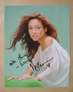 Myleene Klass autograph