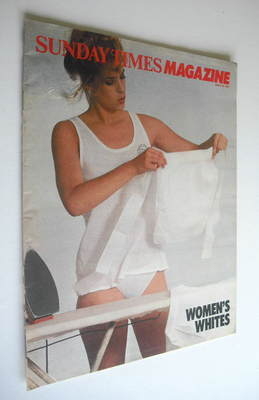 The Sunday Times magazine - Women's Whites cover (29 August 1982)