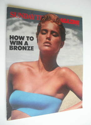 The Sunday Times magazine - How To Win A Bronze cover (17 July 1983)