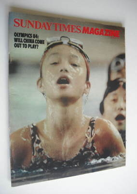 The Sunday Times magazine - Will China Come Out To Play? cover (4 December 1983)