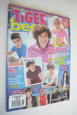 Tiger Beat magazine - August 2012 - One Direction cover