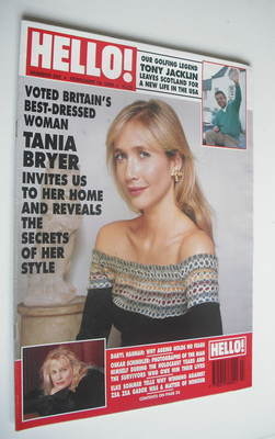 Hello! magazine - Tania Bryer cover (19 February 1994 - Issue 292)