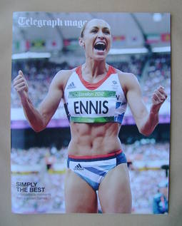 Telegraph magazine - Jessica Ennis cover (18 August 2012)