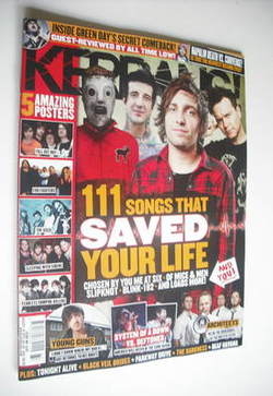 Kerrang magazine - 111 Songs That Saved Your Life cover (18 August 2012 - Issue 1428)