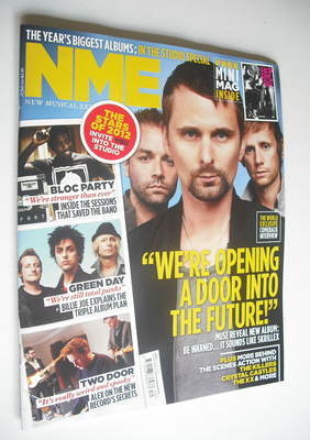 NME magazine - Muse cover (28 July 2012)