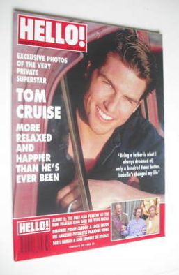 Hello! magazine - Tom Cruise cover (21 August 1993 - Issue 267)