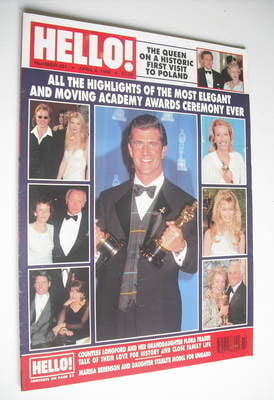 Hello! magazine - Academy Awards cover (6 April 1996 - Issue 401)