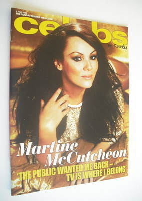 Celebs magazine - Martine McCutcheon cover (1 July 2012)