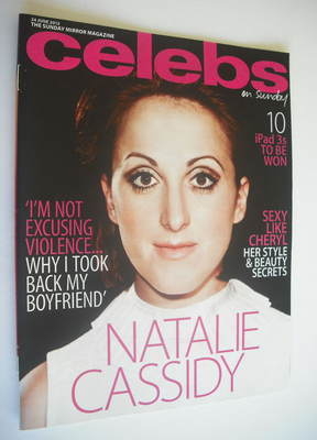 Celebs magazine - Natalie Cassidy cover (24 June 2012)
