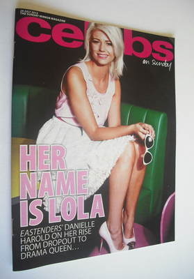 Celebs magazine - Danielle Harold cover (29 July 2012)