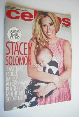 <!--2012-08-12-->Celebs magazine - Stacey Solomon cover (12 August 2012)