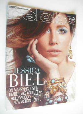 Celebs magazine - Jessica Biel cover (19 August 2012)