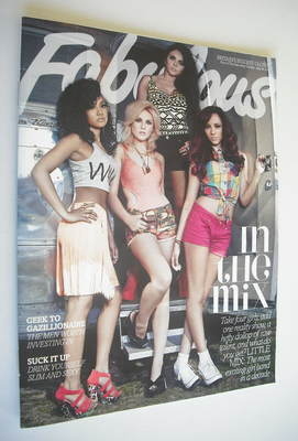 Fabulous magazine - Little Mix cover (29 July 2012)