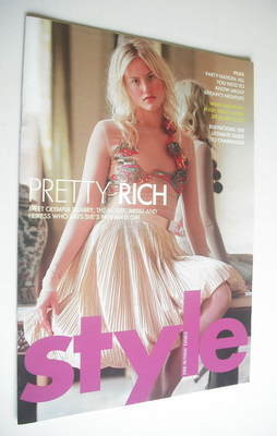 Style magazine - Olympia Scarry cover (12 June 2005)