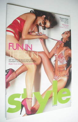 <!--2005-05-29-->Style magazine - Fun In The Sun cover (29 May 2005)