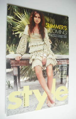 Style magazine - Summer's Coming cover (1 May 2005)