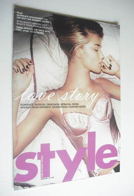 <!--2005-02-13-->Style magazine - Love Story cover (13 February 2005)