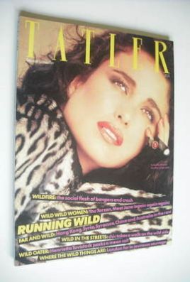 <!--1983-11-->Tatler magazine - November 1983 - Andie MacDowell cover