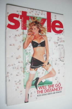 Style magazine - Abi Titmuss cover (12 September 2004)