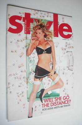 <!--2004-09-12-->Style magazine - Abi Titmuss cover (12 September 2004)