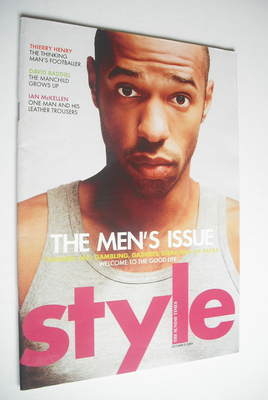 <!--2004-10-03-->Style magazine - Thierry Henry cover (3 October 2004)