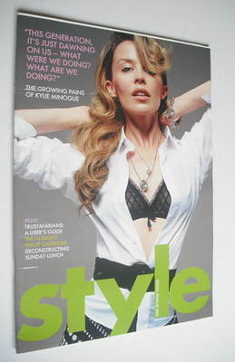 <!--2004-11-14-->Style magazine - Kylie Minogue cover (14 November 2004)
