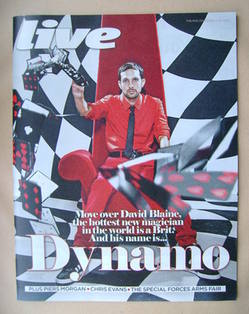 Live magazine - Dynamo cover (1 July 2012)