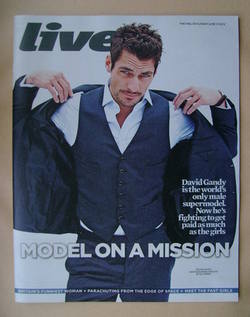 Live magazine - David Gandy cover (10 June 2012)