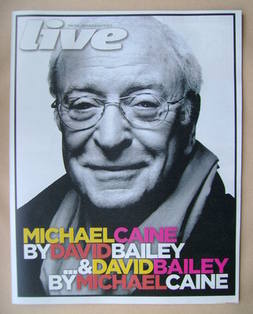 Live magazine - Michael Caine cover (8 July 2012)