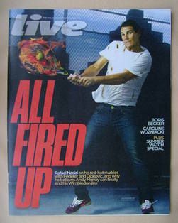 Live magazine - Rafael Nadal cover (17 June 2012)
