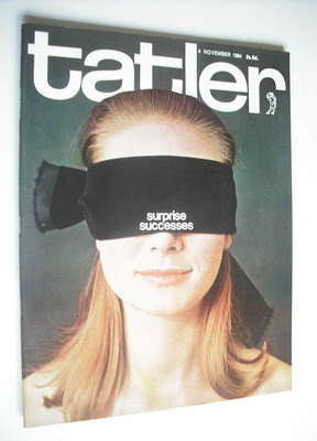 Tatler & Bystander magazine - 4 November 1964 - Tania Mallett cover