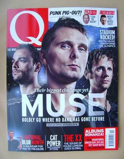 Q magazine - Muse cover (October 2012)