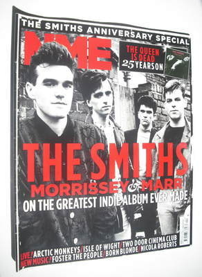 NME magazine - The Smiths cover (18 June 2011)